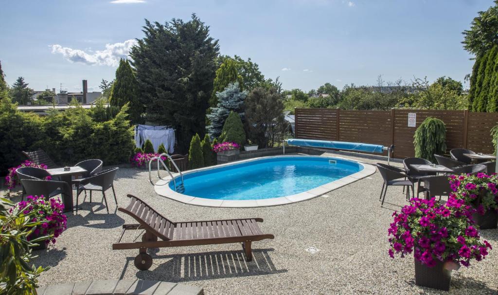 Bazén v ubytování Villa Grande - Apartmány nebo v jeho okolí