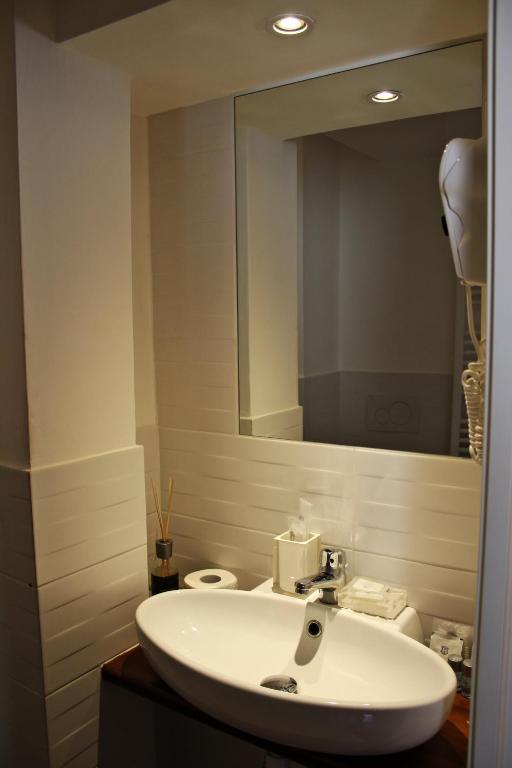 Koupelna v ubytování Primavera Mini Hotel