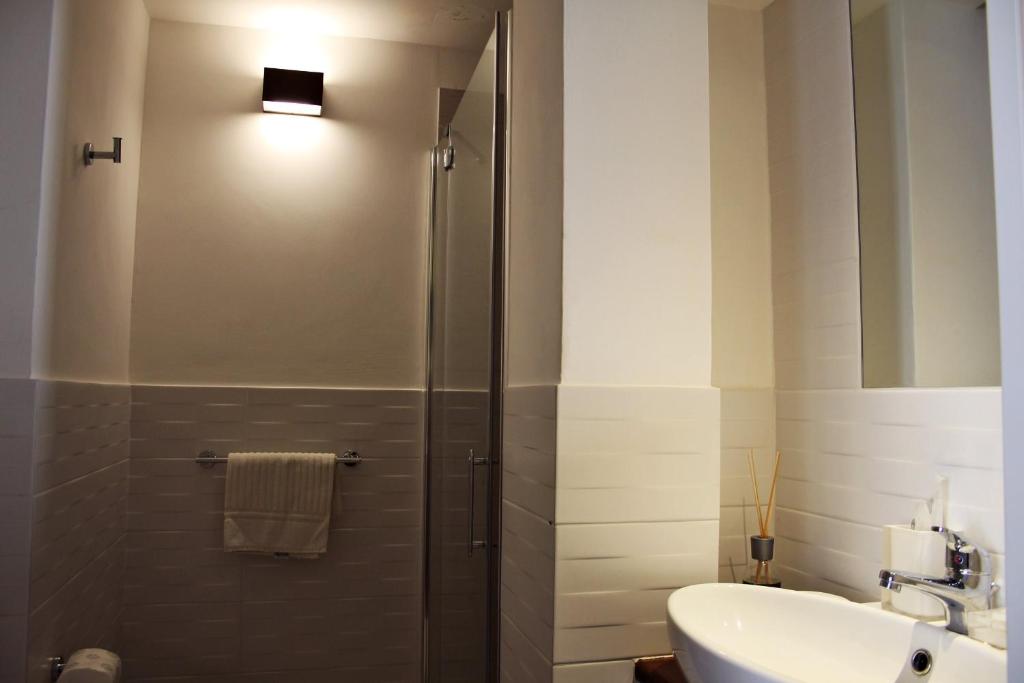Koupelna v ubytování Primavera Mini Hotel