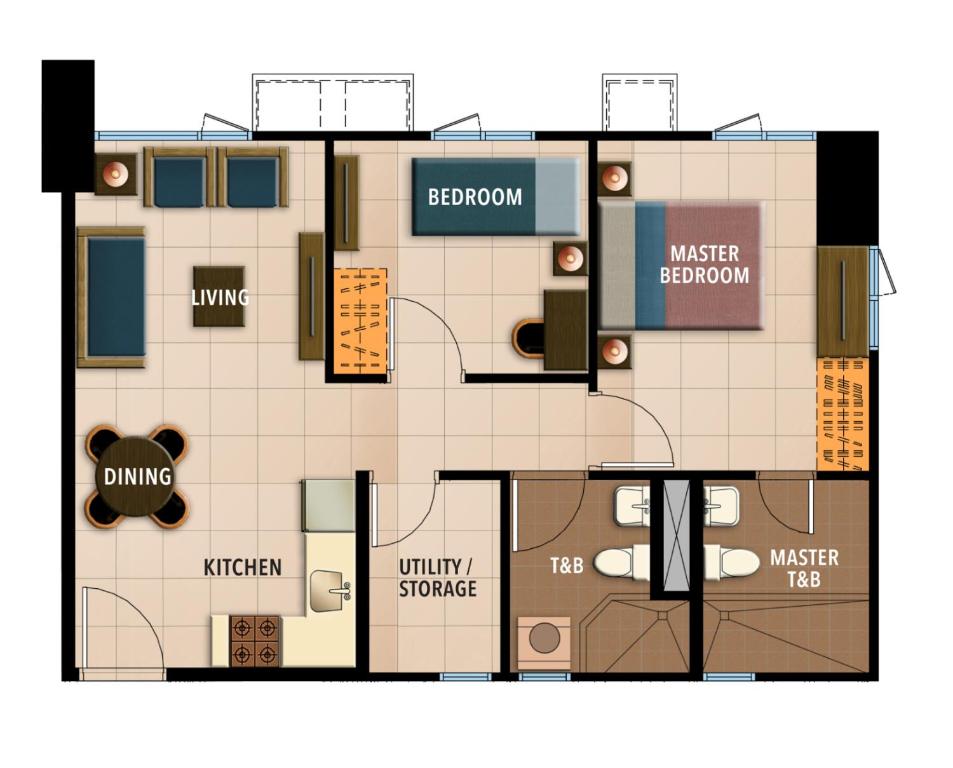 Κάτοψη του Leos room