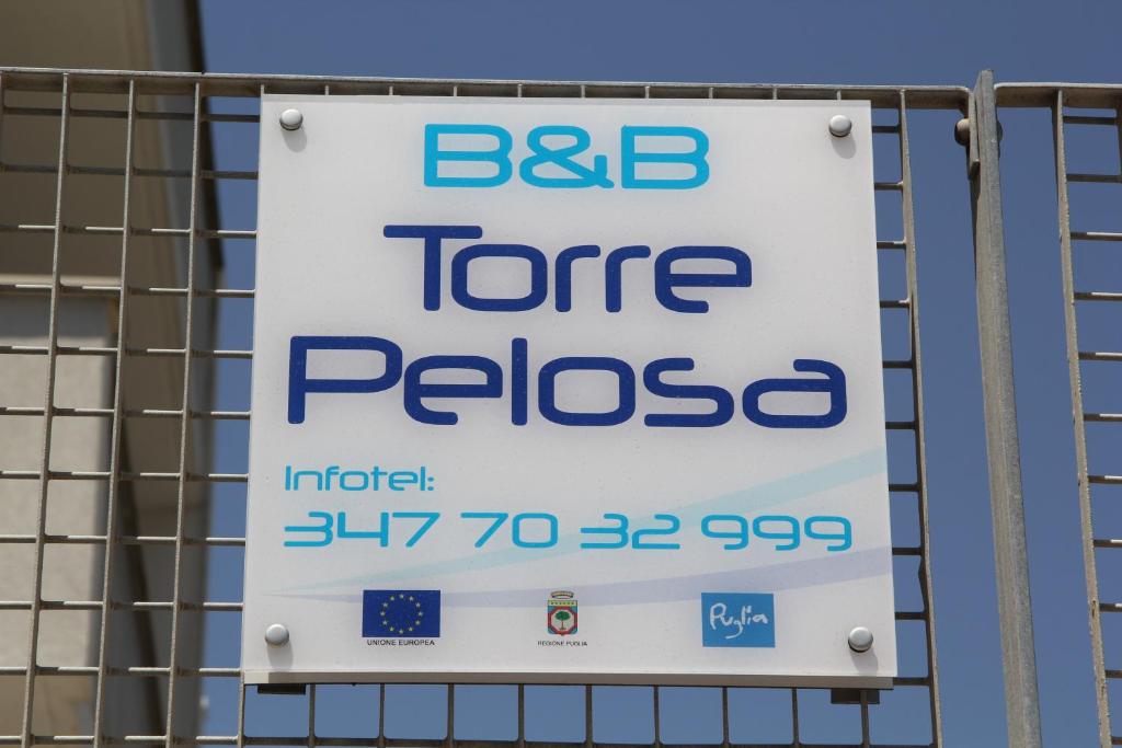 Certifikát, hodnocení, plakát nebo jiný dokument vystavený v ubytování B&B Torre Pelosa