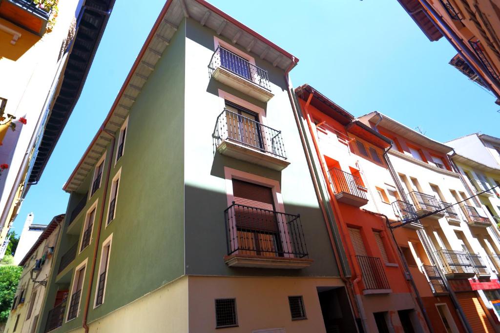 Budova, kde se apartmán nachází