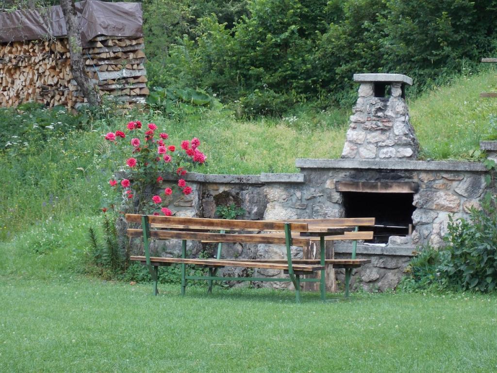 Zahrada ubytování Turistična kmetija Pri Andreju