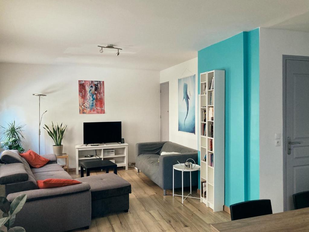 F2 de 50m2 climatisé au centre-ville