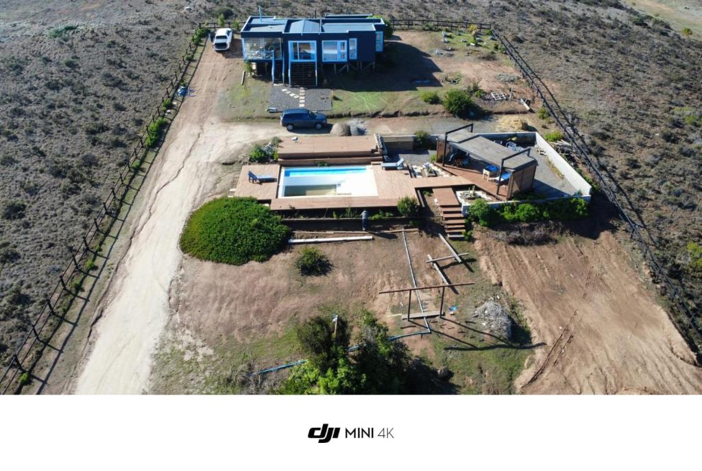 Πισίνα στο ή κοντά στο Casa en la Playa-campo-Mar