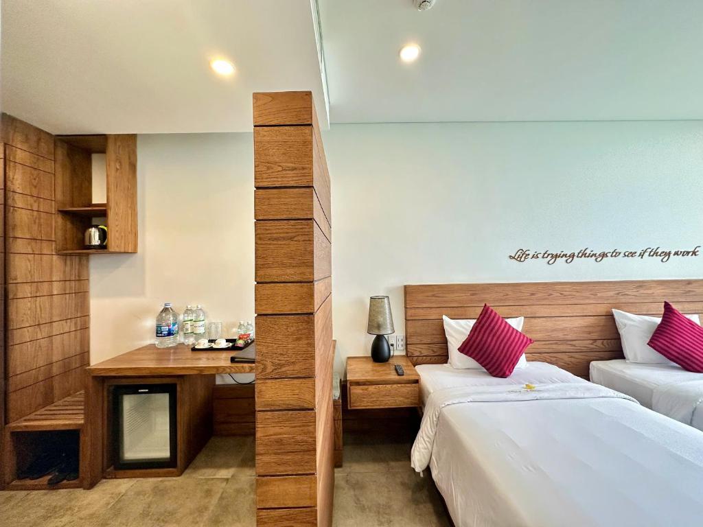 Phòng Deluxe Giường Đôi/2 Giường Đơn Nhìn Ra Đại Dương
