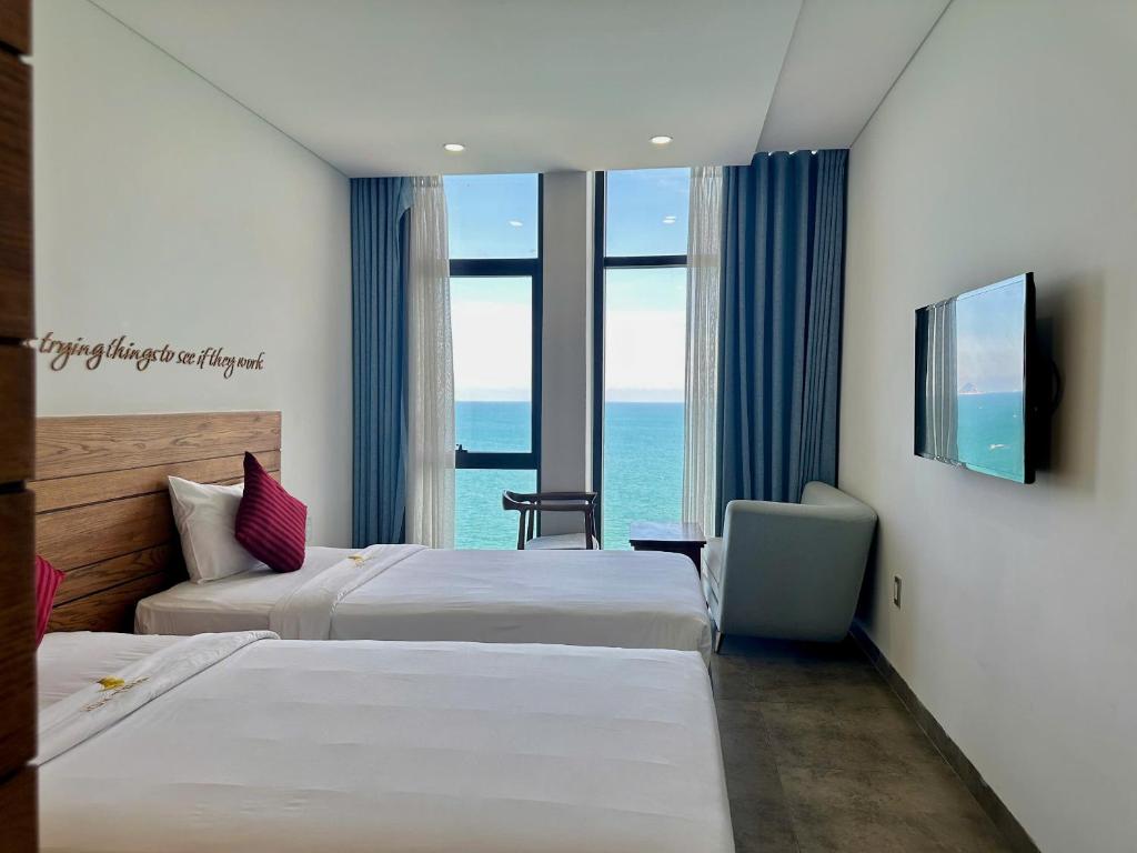 Phòng Deluxe Giường Đôi/2 Giường Đơn Nhìn Ra Đại Dương