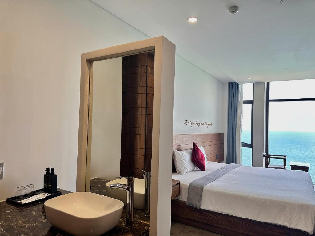 Phòng Deluxe Giường Đôi/2 Giường Đơn Nhìn Ra Đại Dương