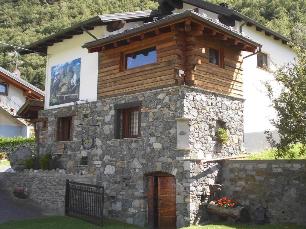 Budova, kde se bed and breakfast nachází