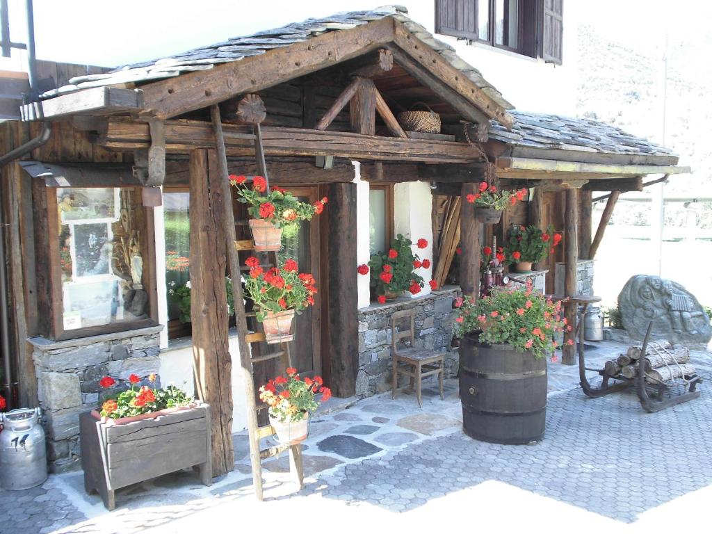 Budova, kde se bed and breakfast nachází