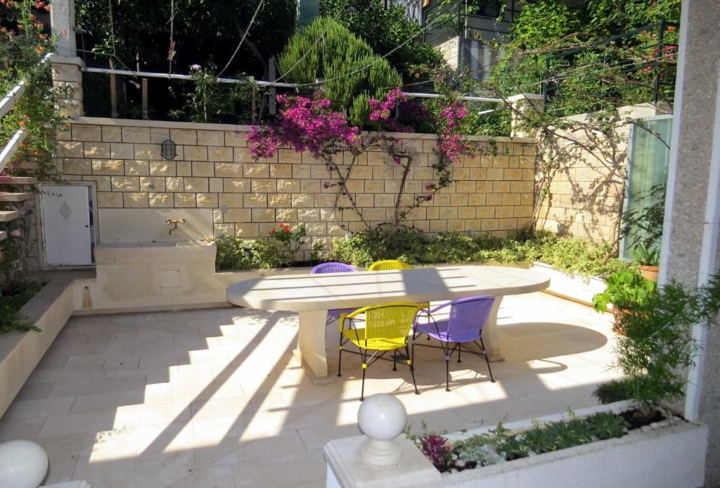 Zahrada ubytování Rozita Seaside Relax Apartments