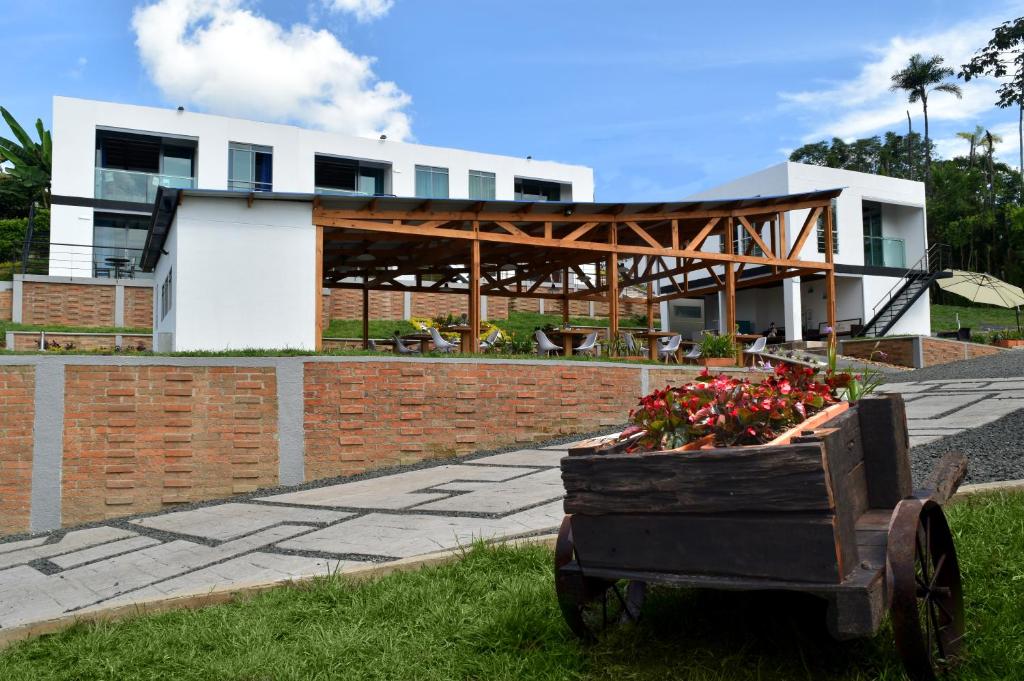 Zahrada ubytování Hotel Syvanna Wellness and Spa