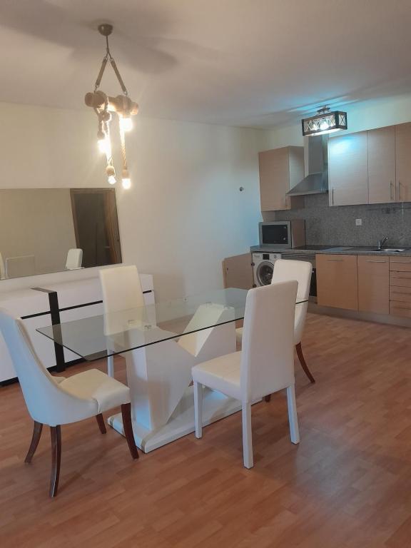 Køkken eller tekøkken på 1 Bed Prestigio building