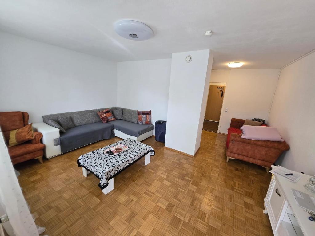 Ruang duduk di Comfort Apartment, Messe