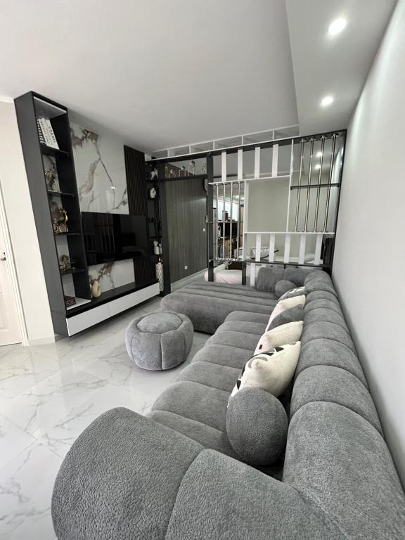 Χώρος καθιστικού στο Scandic Beach Luxury