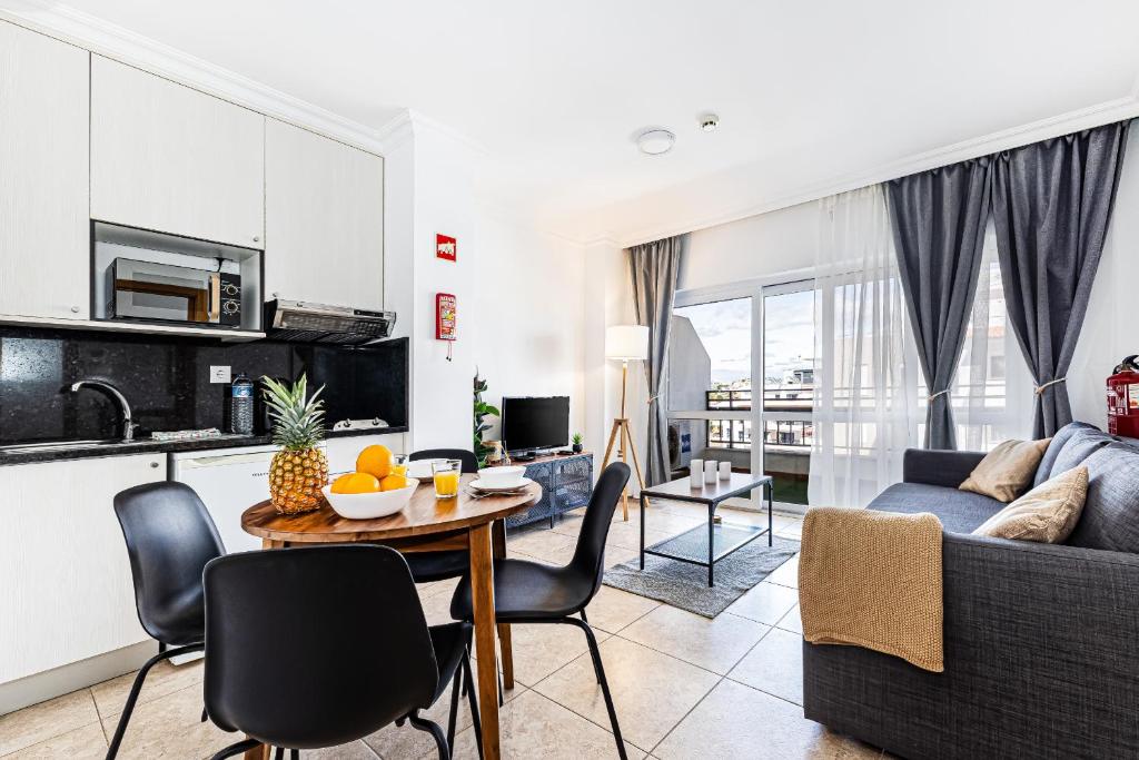 Kuchyň nebo kuchyňský kout v ubytování Encosta do Vau