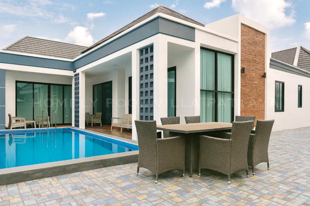 Πισίνα στο ή κοντά στο pattaya homely pool villa
