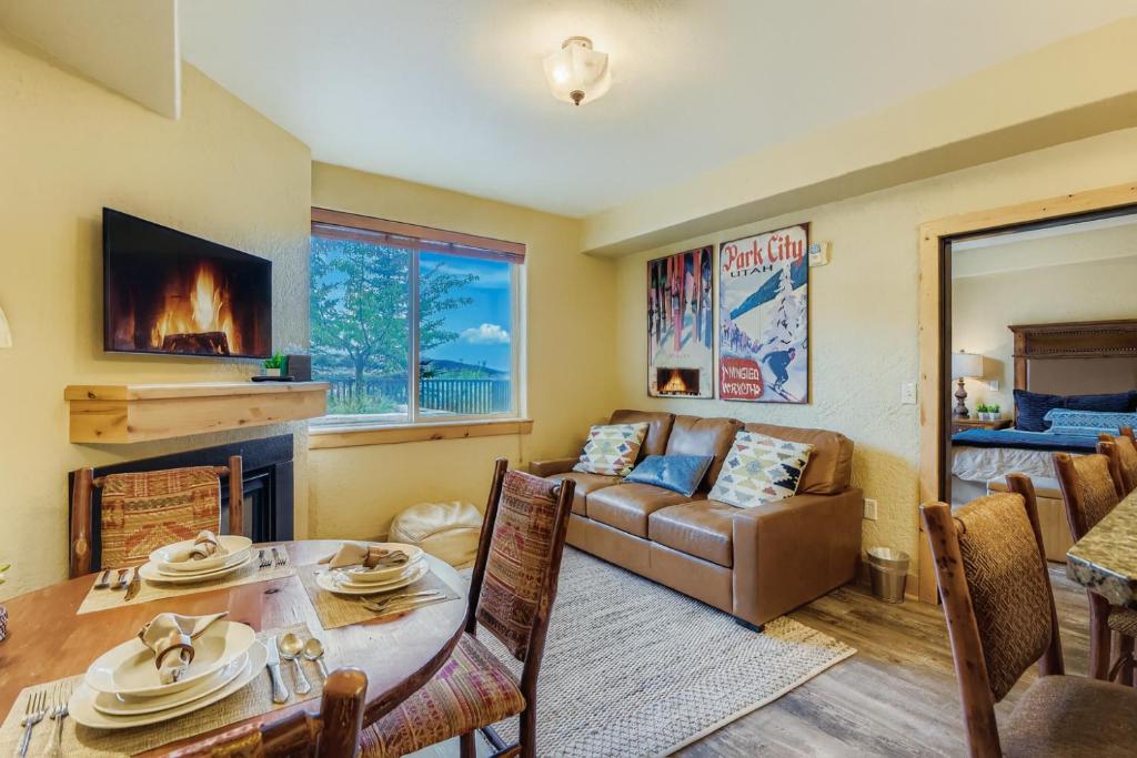 Posezení v ubytování Silverado Getaway 124