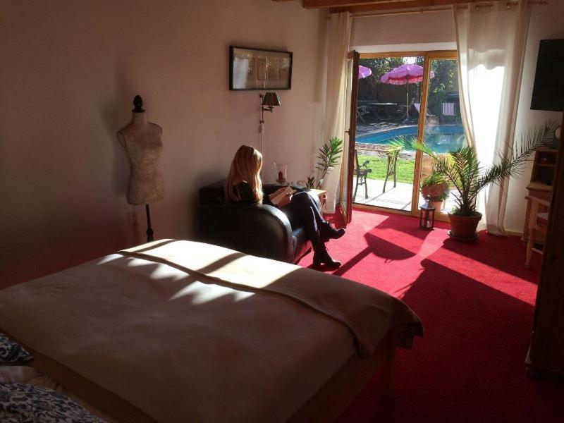Postel nebo postele na pokoji v ubytování Hotel-Park-Residenz