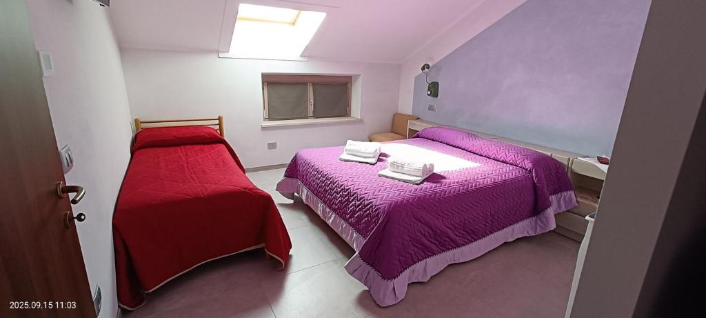 Ένα ή περισσότερα κρεβάτια σε δωμάτιο στο Bilocale Superior