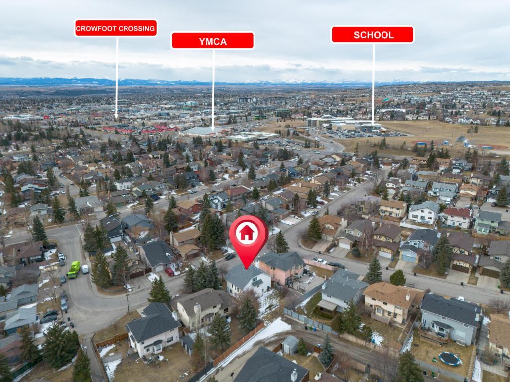 Nabolaget omkring den private indkvartering eller i nærheden