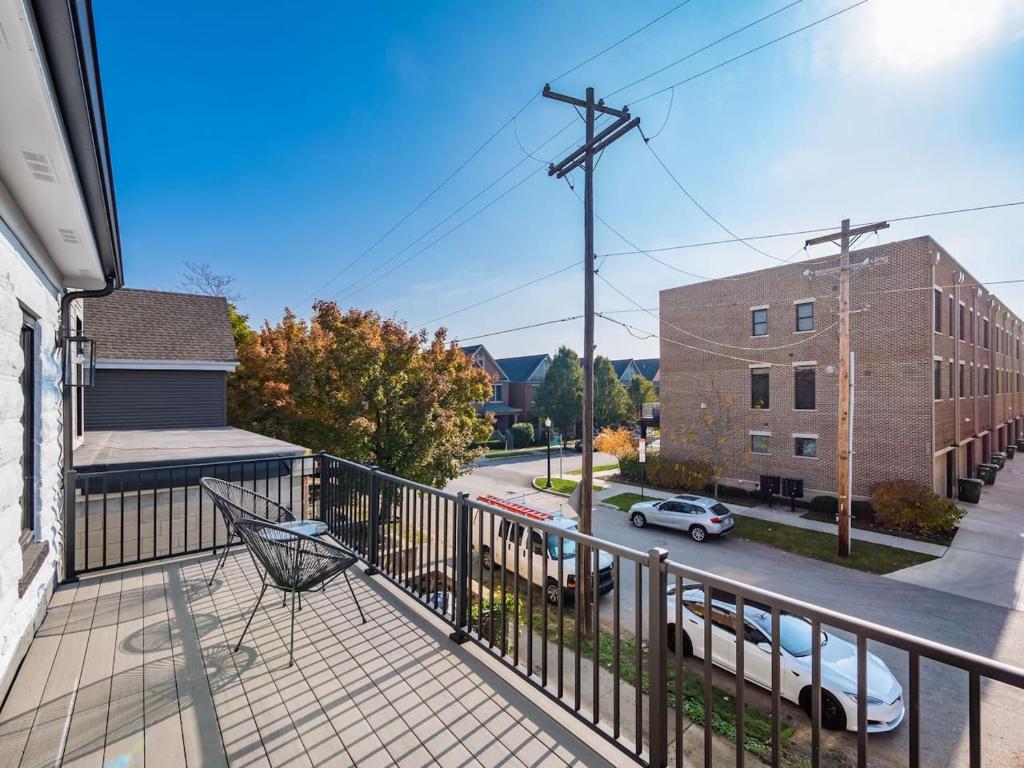Балкон или терраса в New Luxe Reno Hot Tub n Roof Top Terrace