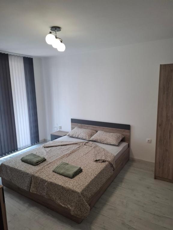 Postel nebo postele na pokoji v ubytování Апартамент Актив Спорт Гранд