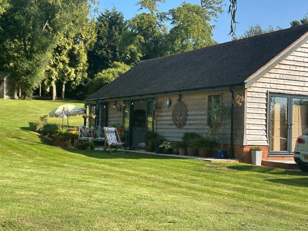 Zahrada ubytování Fletchers cottage
