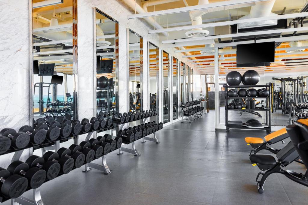 Gimnasio en Hotel Mousai Cancún