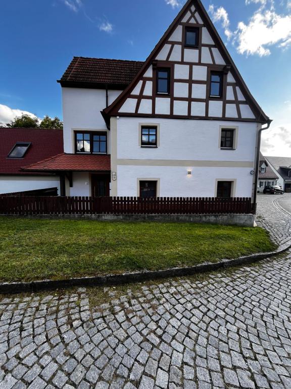 Budova, kde se apartmán nachází