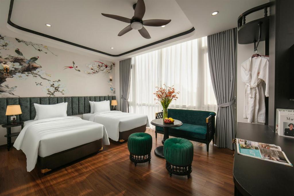 Phòng 2 Giường Đơn Nhìn Ra Thành Phố