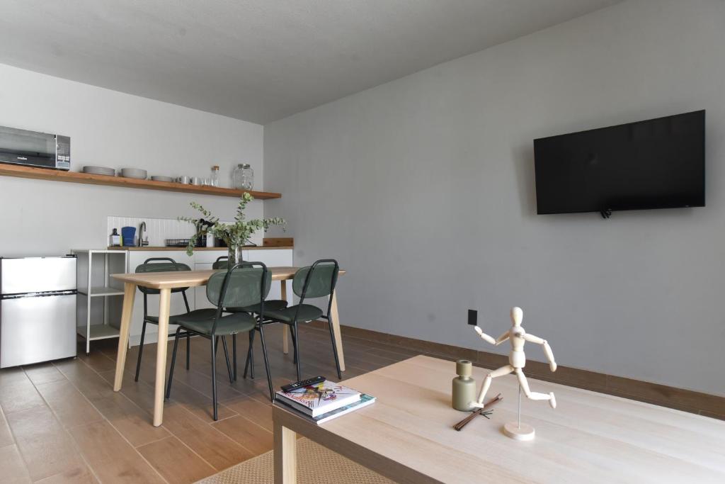 Η κουζίνα ή μικρή κουζίνα στο Bauer Haus