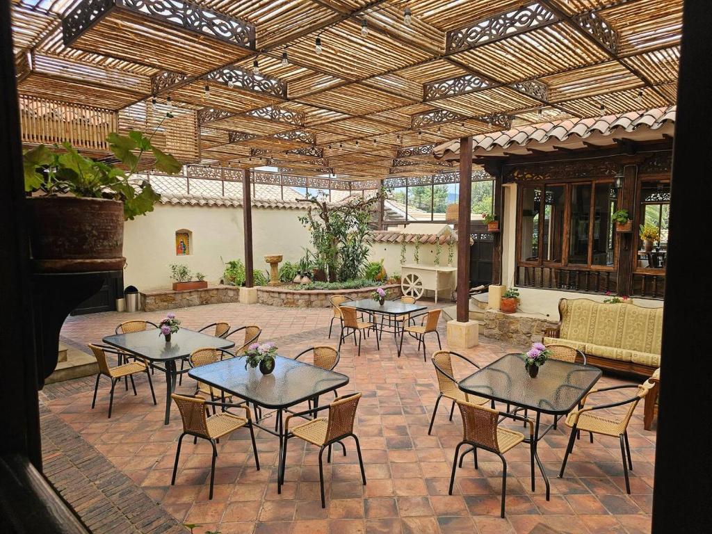 Restoran atau tempat lain untuk makan di Posada Corinto Paipa
