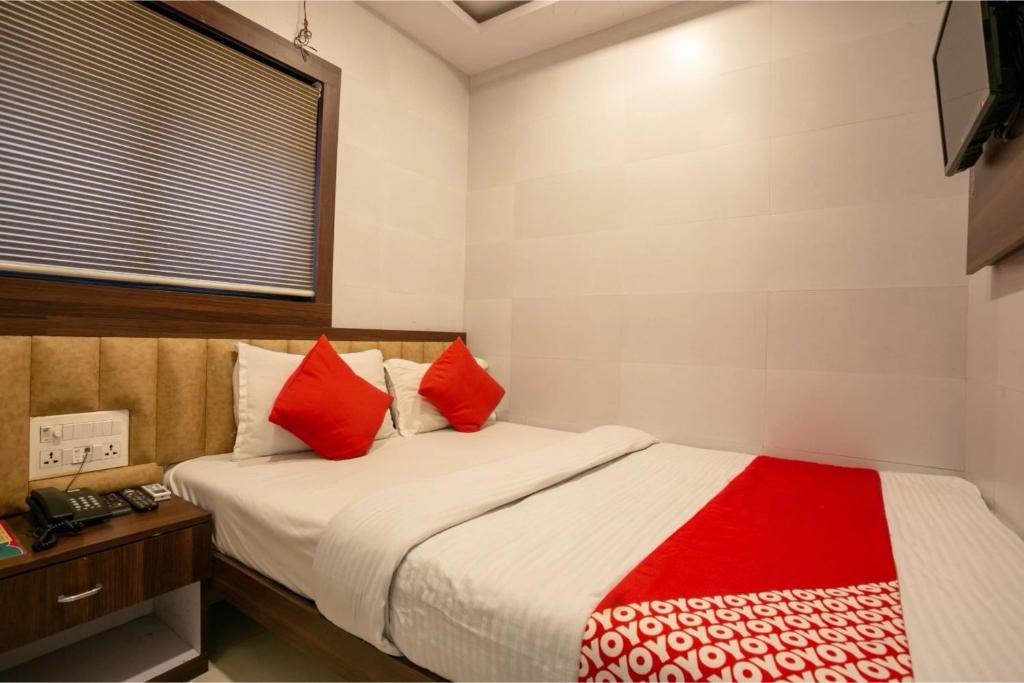 Ένα ή περισσότερα κρεβάτια σε δωμάτιο στο Townhouse Oak Ulwe