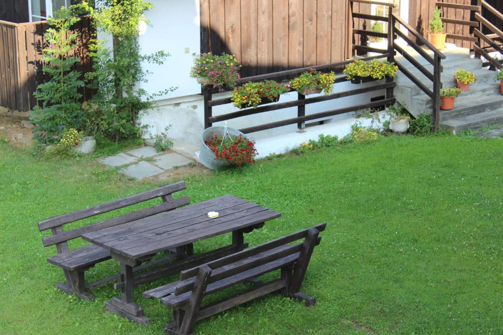Zahrada ubytování Ferienwohnungen Krakolinig