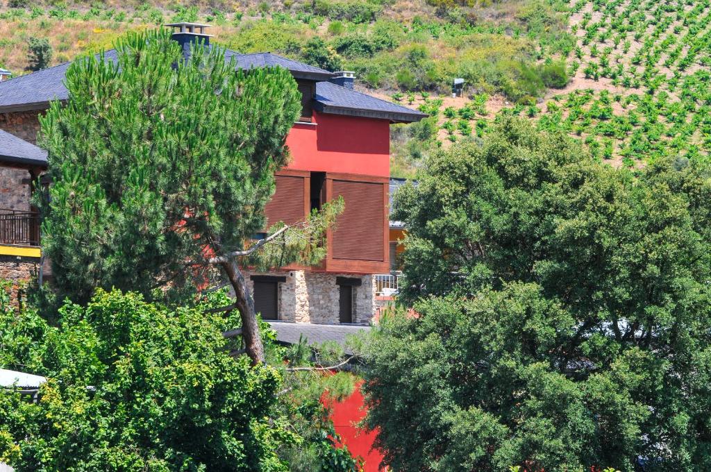 A garden outside Hotel Rural Pescadores