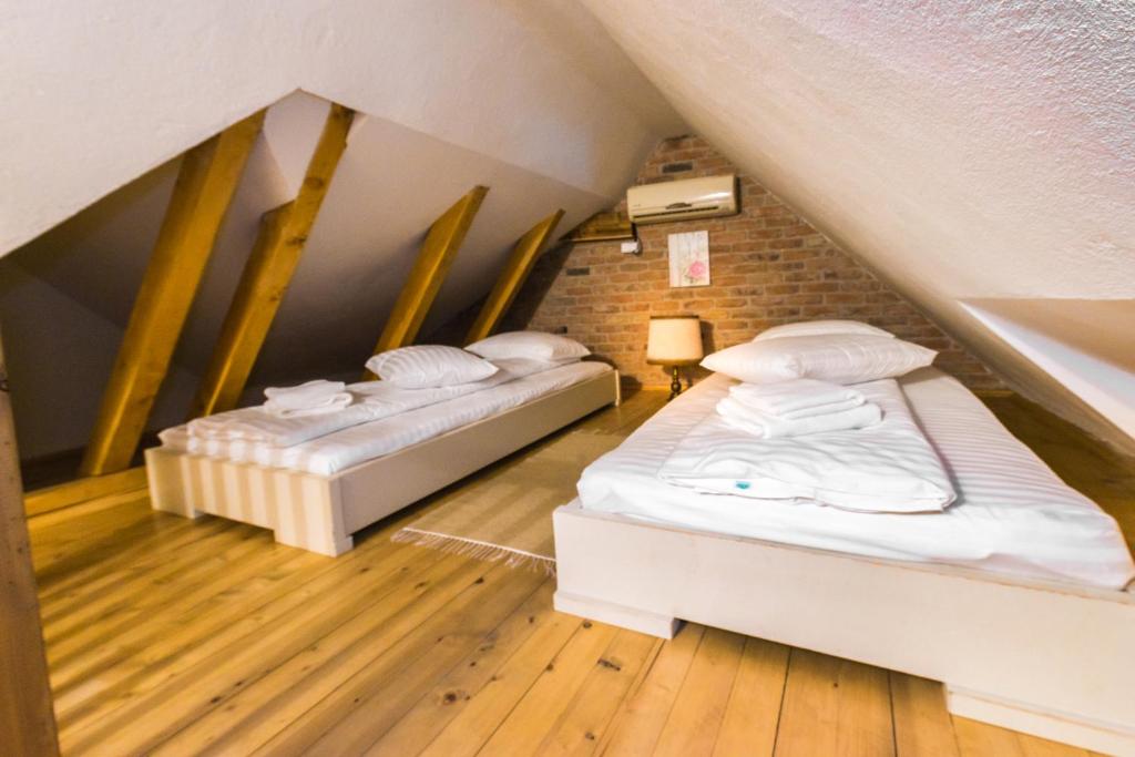 Postel nebo postele na pokoji v ubytování Casa Savri