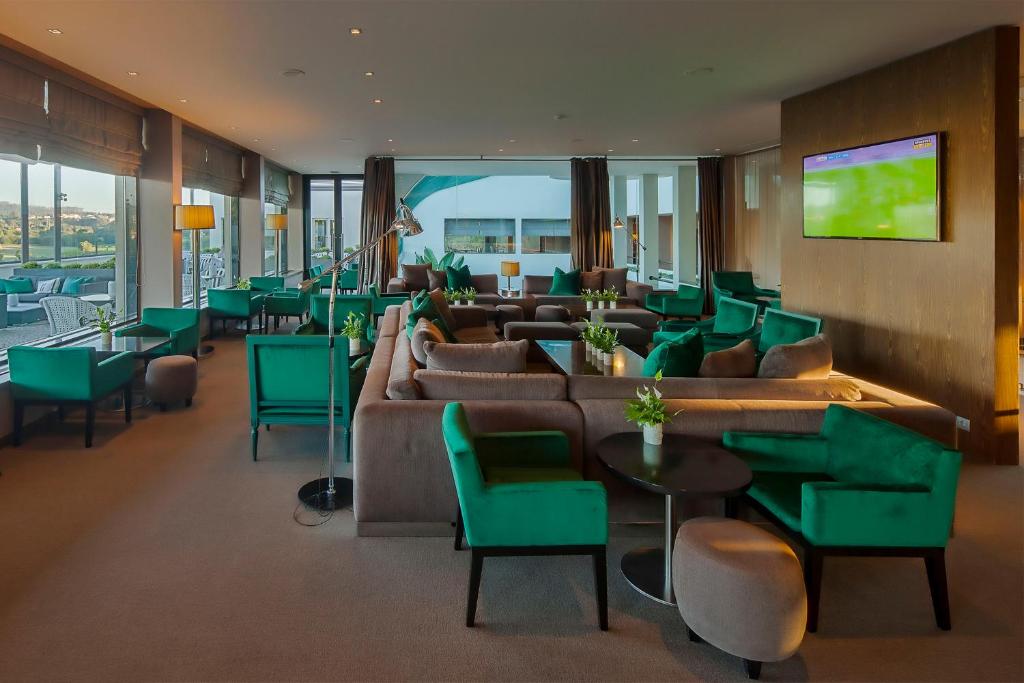 Posezení v ubytování Cidnay Santo Tirso - Charming Hotel & Executive Center