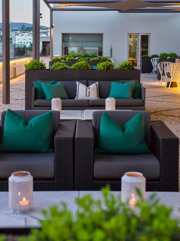 Posezení v ubytování Cidnay Santo Tirso - Charming Hotel & Executive Center