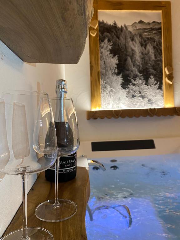 La famille d'Evian - Deluxe Suite Met Spabad