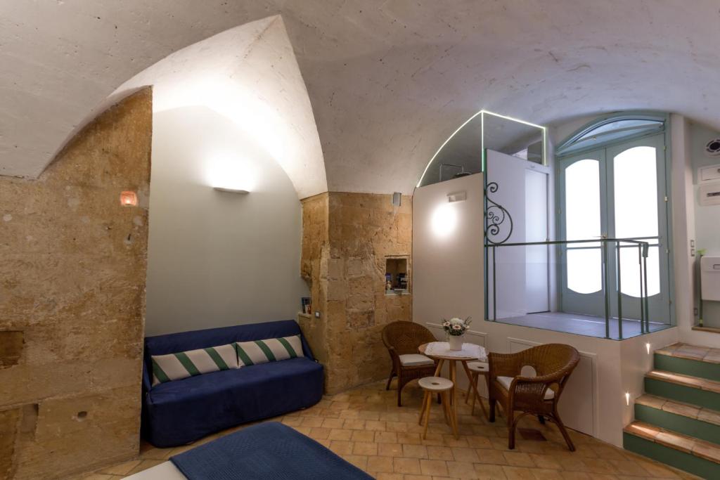 Postel nebo postele na pokoji v ubytování B&B Ponticello a San Potito