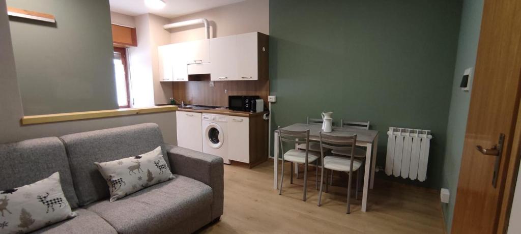 Kuchyň nebo kuchyňský kout v ubytování Bosco Verde