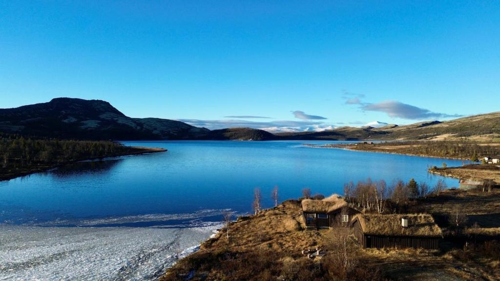Naturlandskabet i nærheden af feriehuset