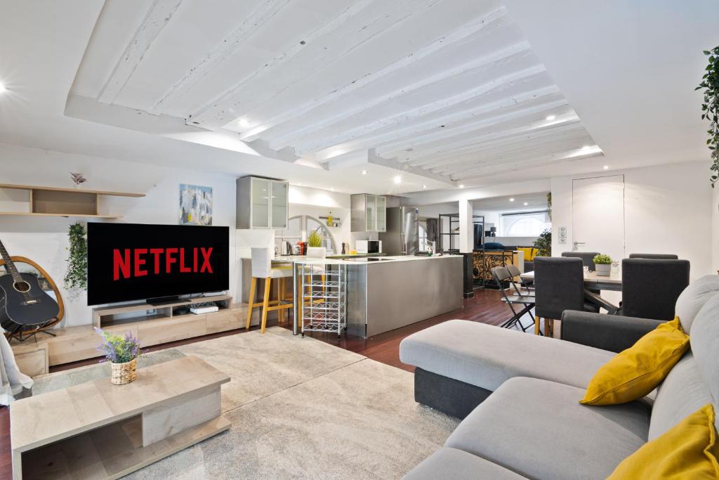 Superb Apartment Quartier Bonne Nouvelle Free Netflix