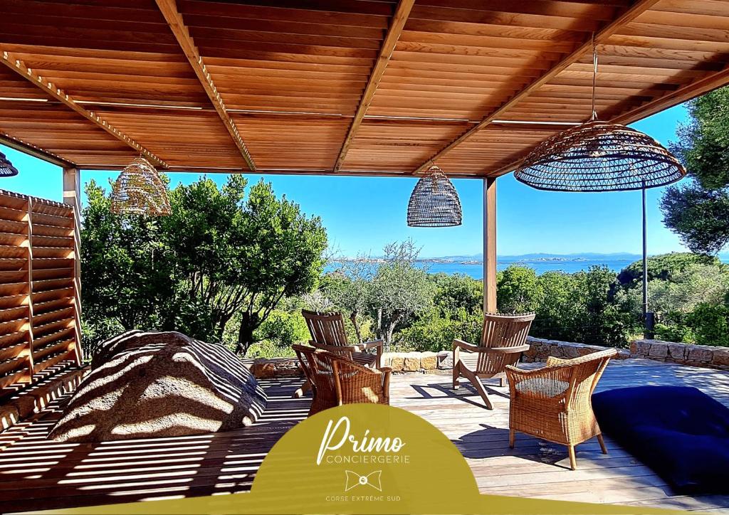 U Caseddu - Villa vue mer - Terrasse & calme