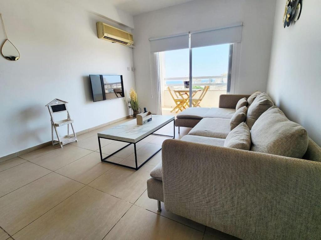 Posezení v ubytování telMar city