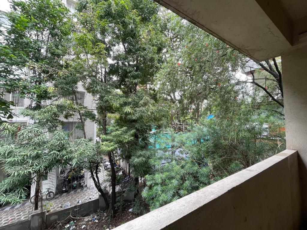 Κήπος έξω από το Caramel 2bhk MIT, Kothrud Main City