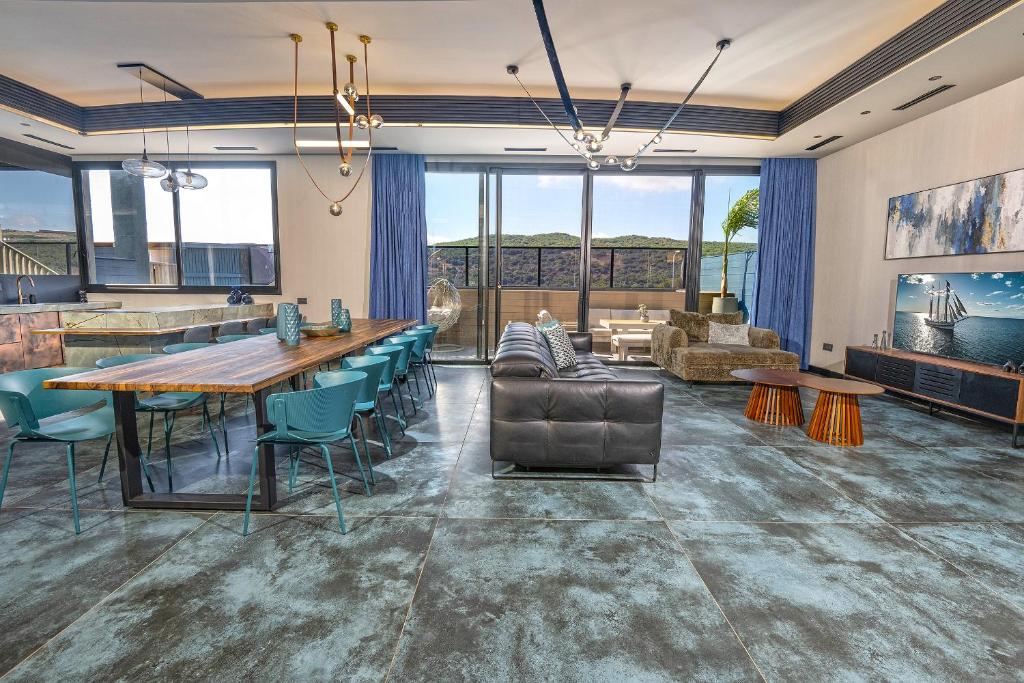 Posezení v ubytování Naomi Boutique Villa with private pool