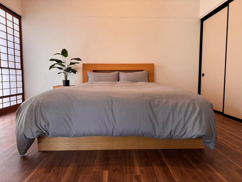 Postel nebo postele na pokoji v ubytování ZEN stay Nikko - Vacation STAY 47207v