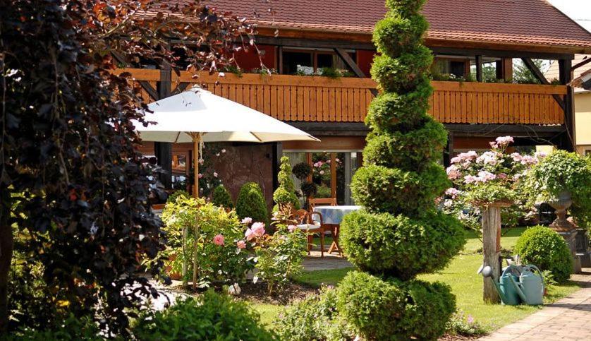 Zahrada ubytování Hôtel à la Ferme
